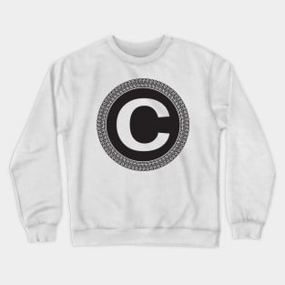 letter c Crewneck Sweatshirt